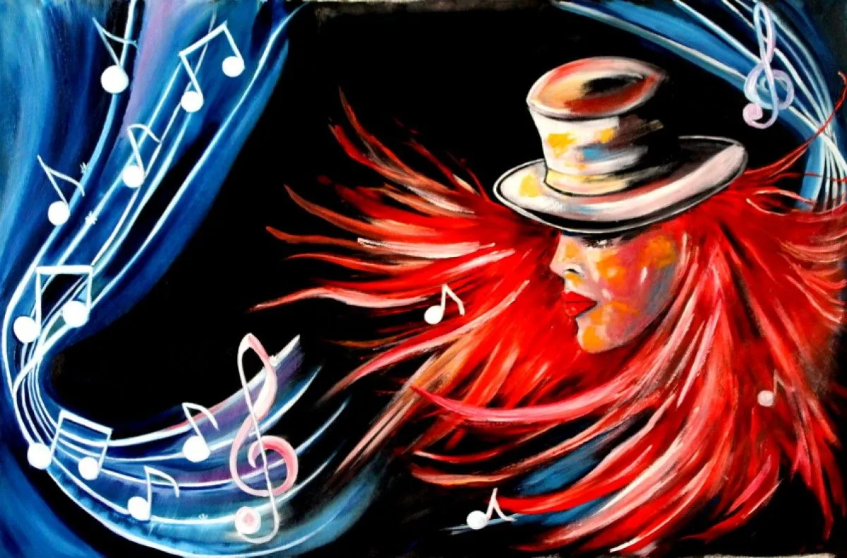 Rock Star, œuvre de Johanne Hebert Coulombe