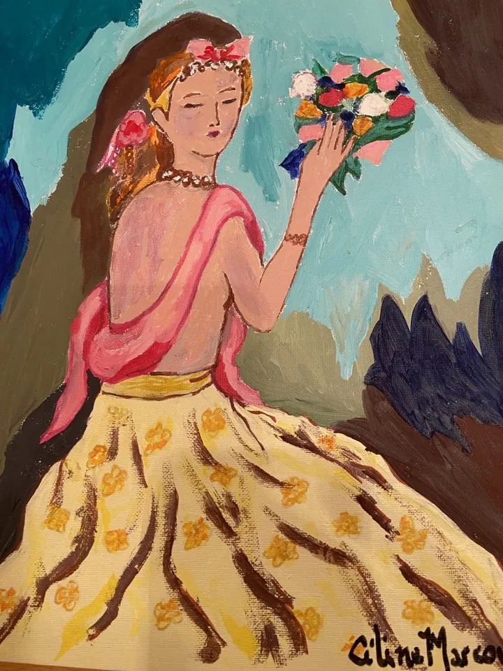 Le cheminement, artwork by Céline Marcoux