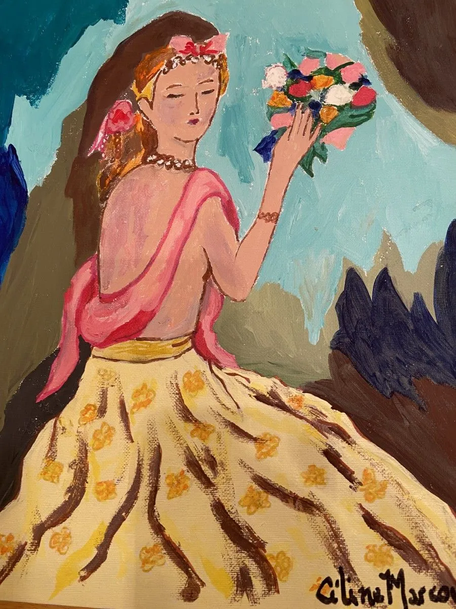 Le cheminement, artwork by Céline Marcoux