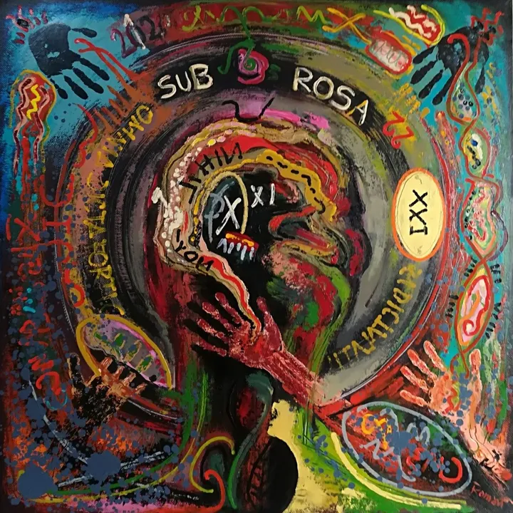 SUB ROSA, artwork by Sergiu Roman