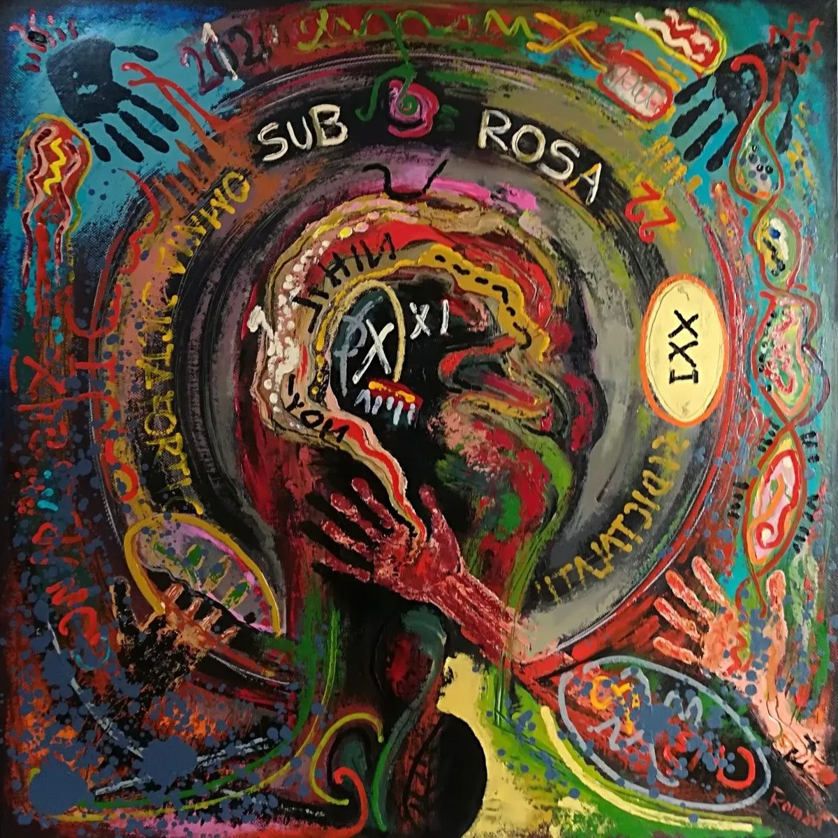SUB ROSA, œuvre de Sergiu Roman