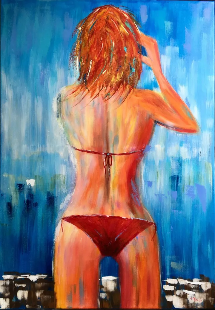 L’Instant, artwork by Françoise AUGUSTINE