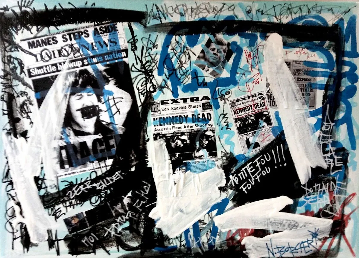 Homme Fou, artwork by Noah Borger