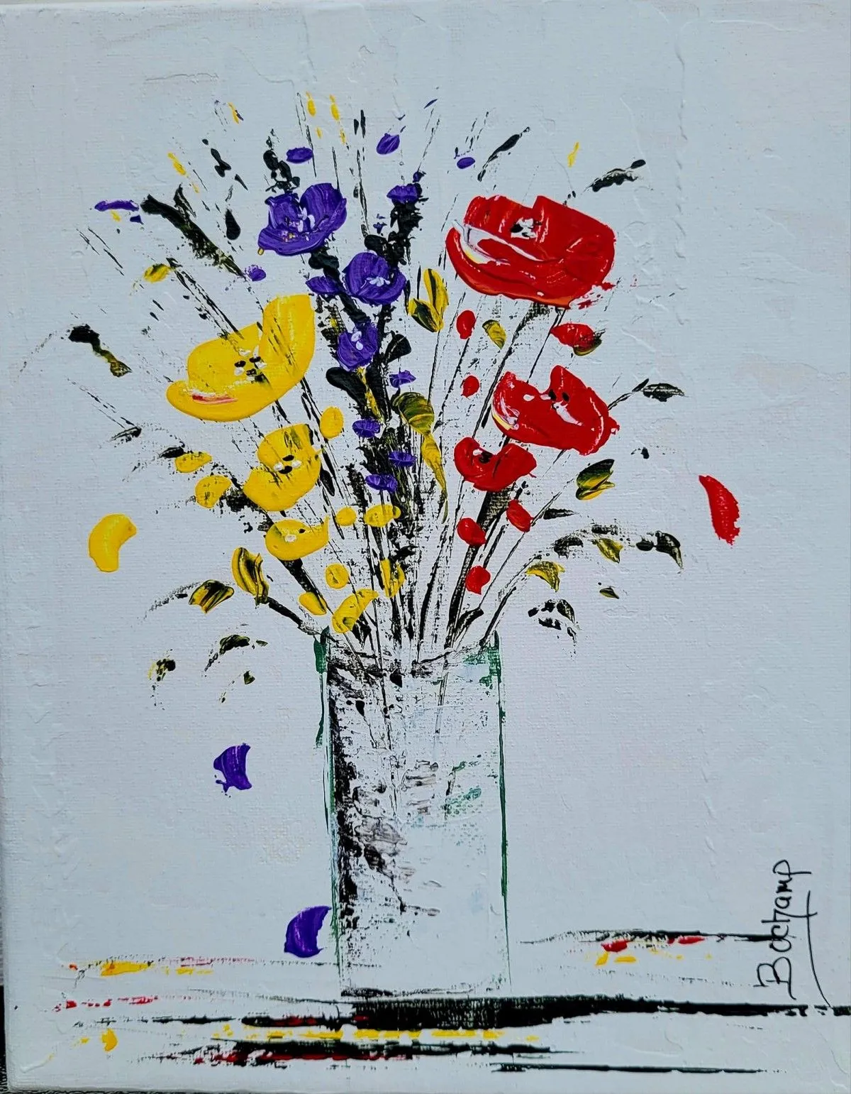 La fête des mères, œuvre de Chantal Bochamp