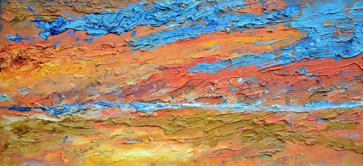 Orange, artwork by Olga Bezhina