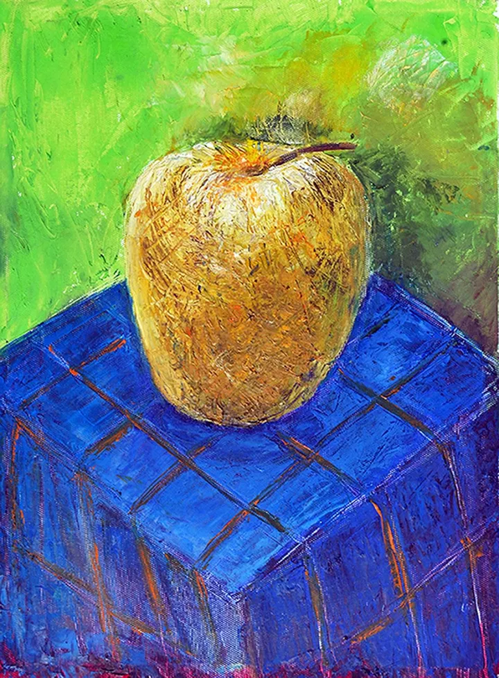 APPLE, artwork by ZAKIR AHMEDOV