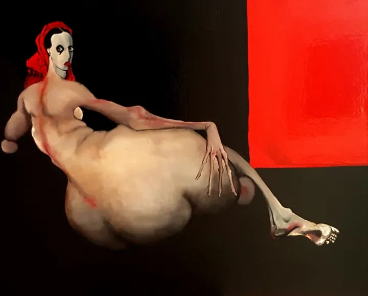 Grande Odalisque, artwork by Dominique Laude