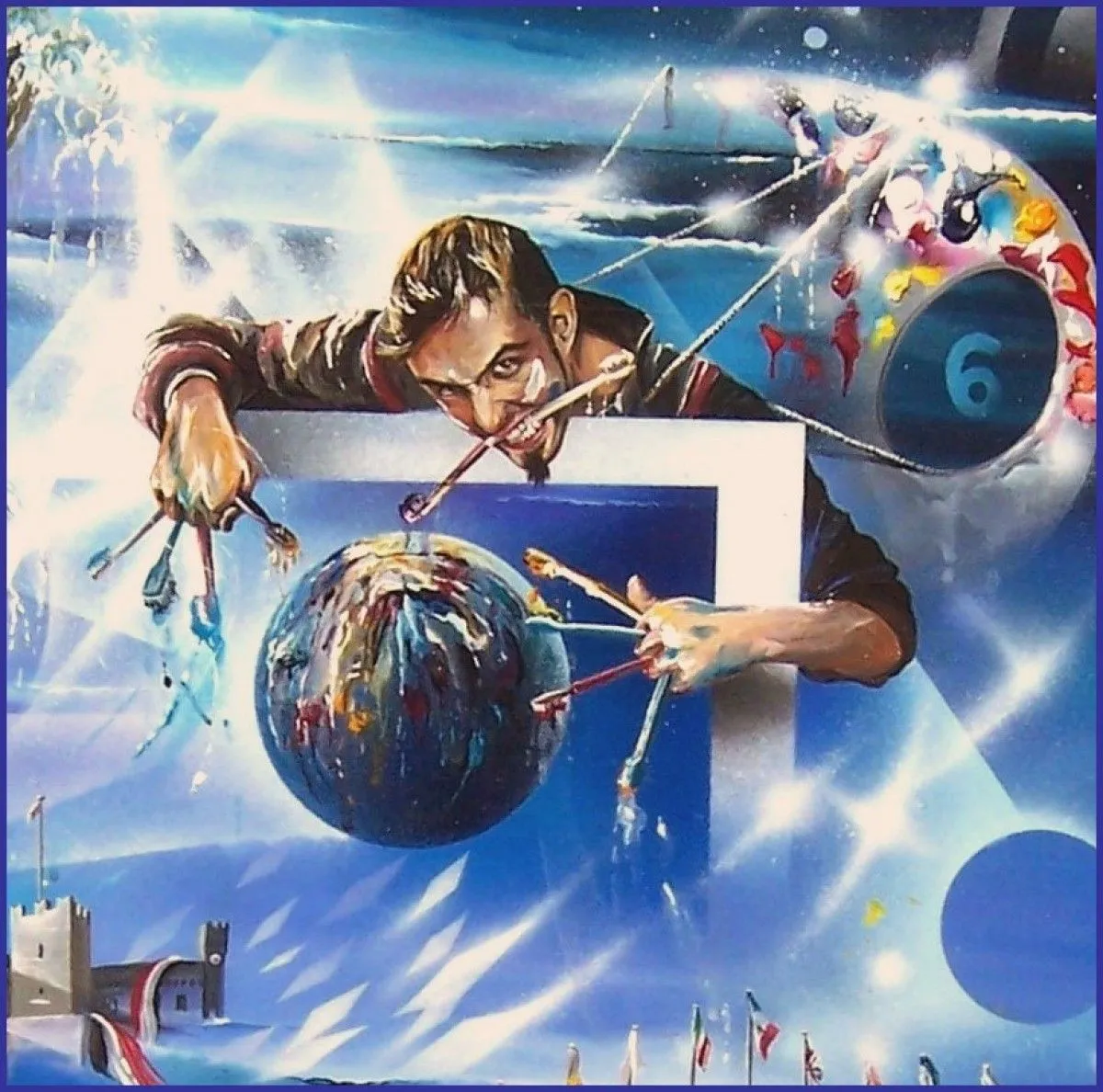 AUTOPORTRAIT, artwork by Thierry Mordant