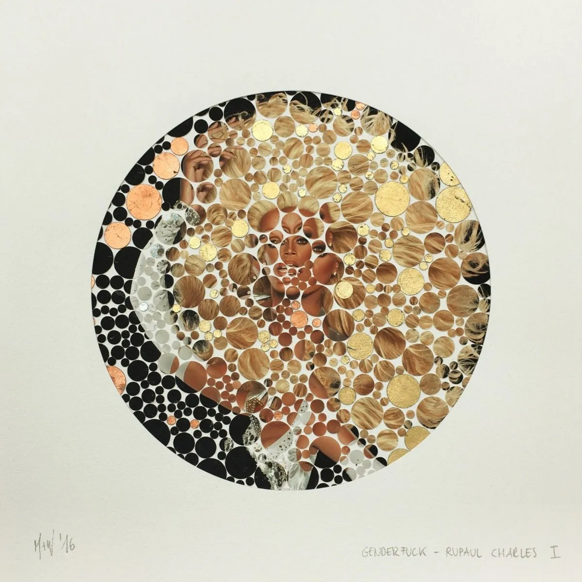 Icons: Rupaul, œuvre de Mick Wout