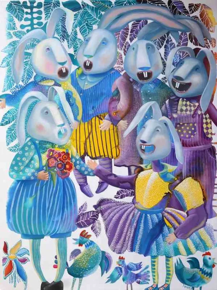 A Cappella, œuvre de Yelena Revis
