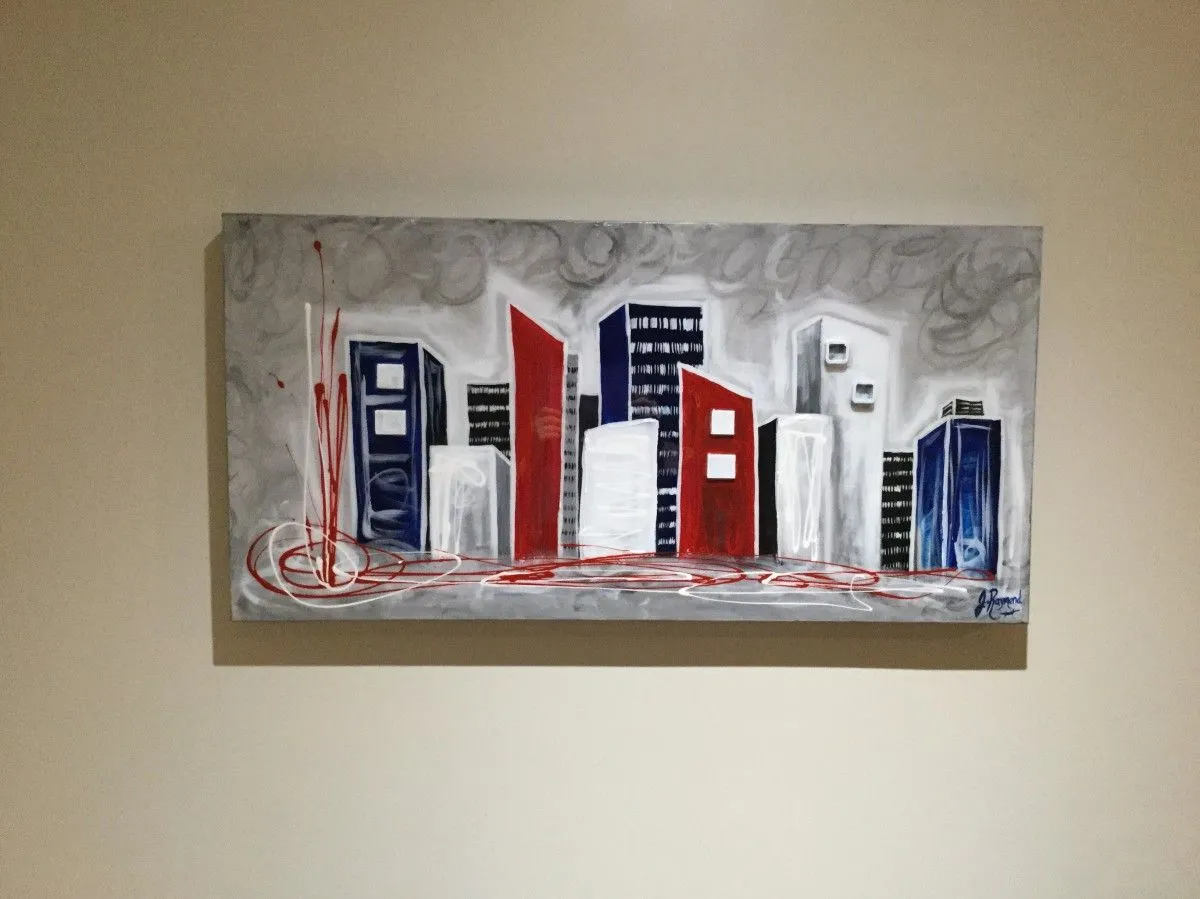 Vue sur la Ville !, artwork by Joannie Raymond