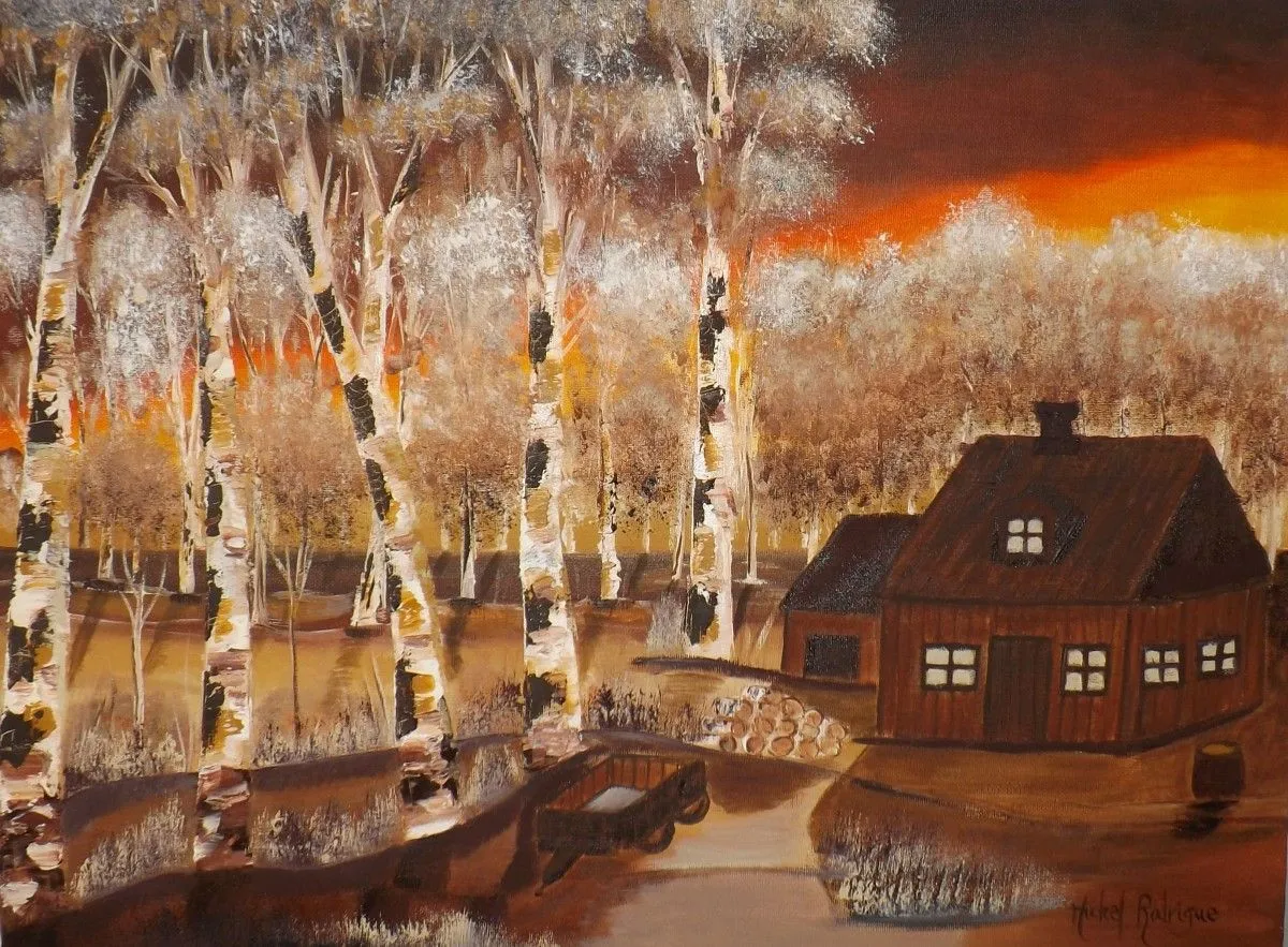 La campagne, œuvre de MICHEL JOSEPH RODRIGUE