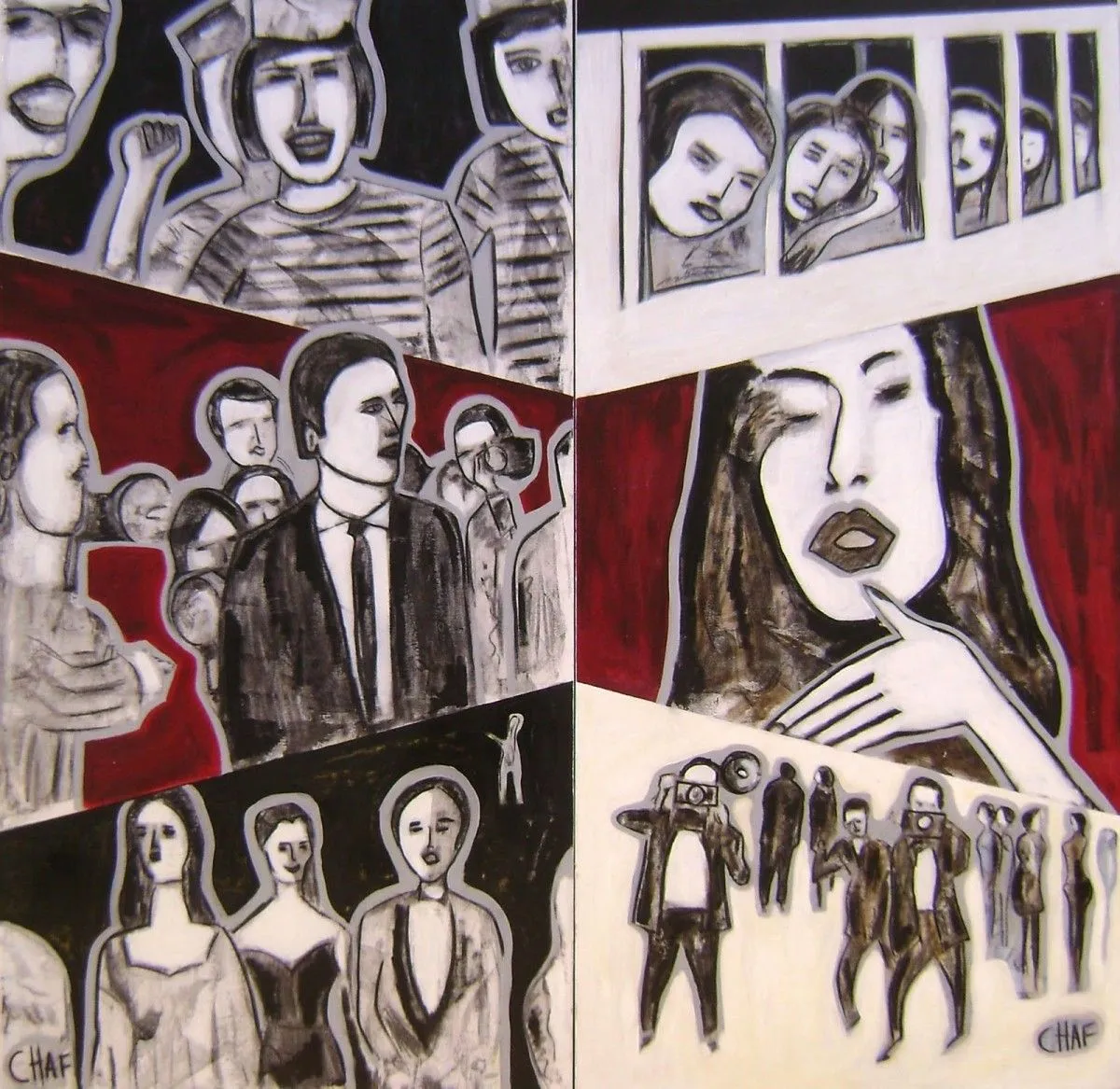 The outcoming, œuvre de Marcus Castelo Schaaf