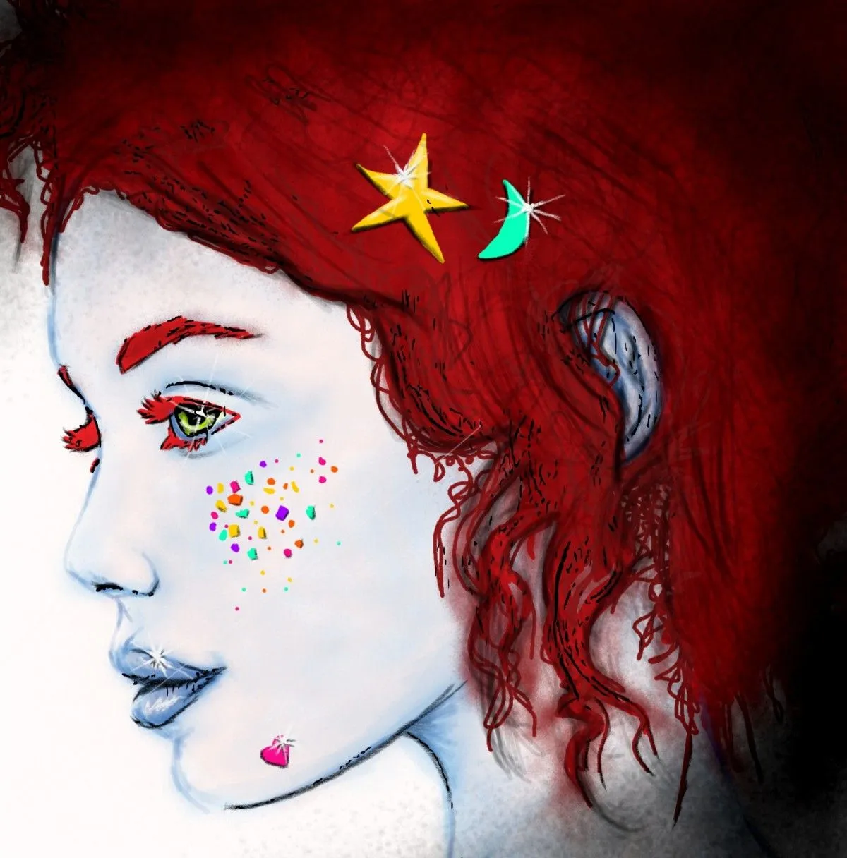 Mermaid, artwork by Ellis Eyre