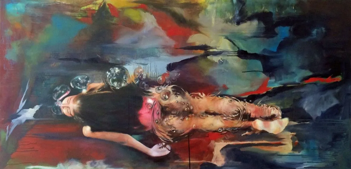 I woke up Dreaming, artwork by Bronwyn Bruce