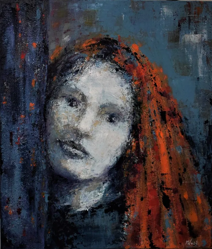 Girl, œuvre de Magdalena Wozniak-Melissourgaki