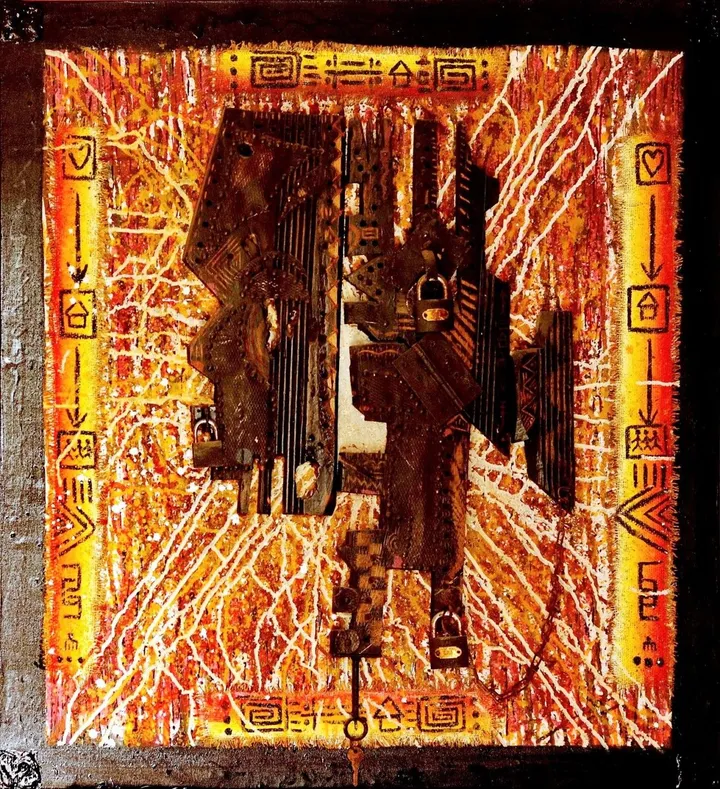 It's not yet Uhuru (Freedom), artwork by Luka Chohu