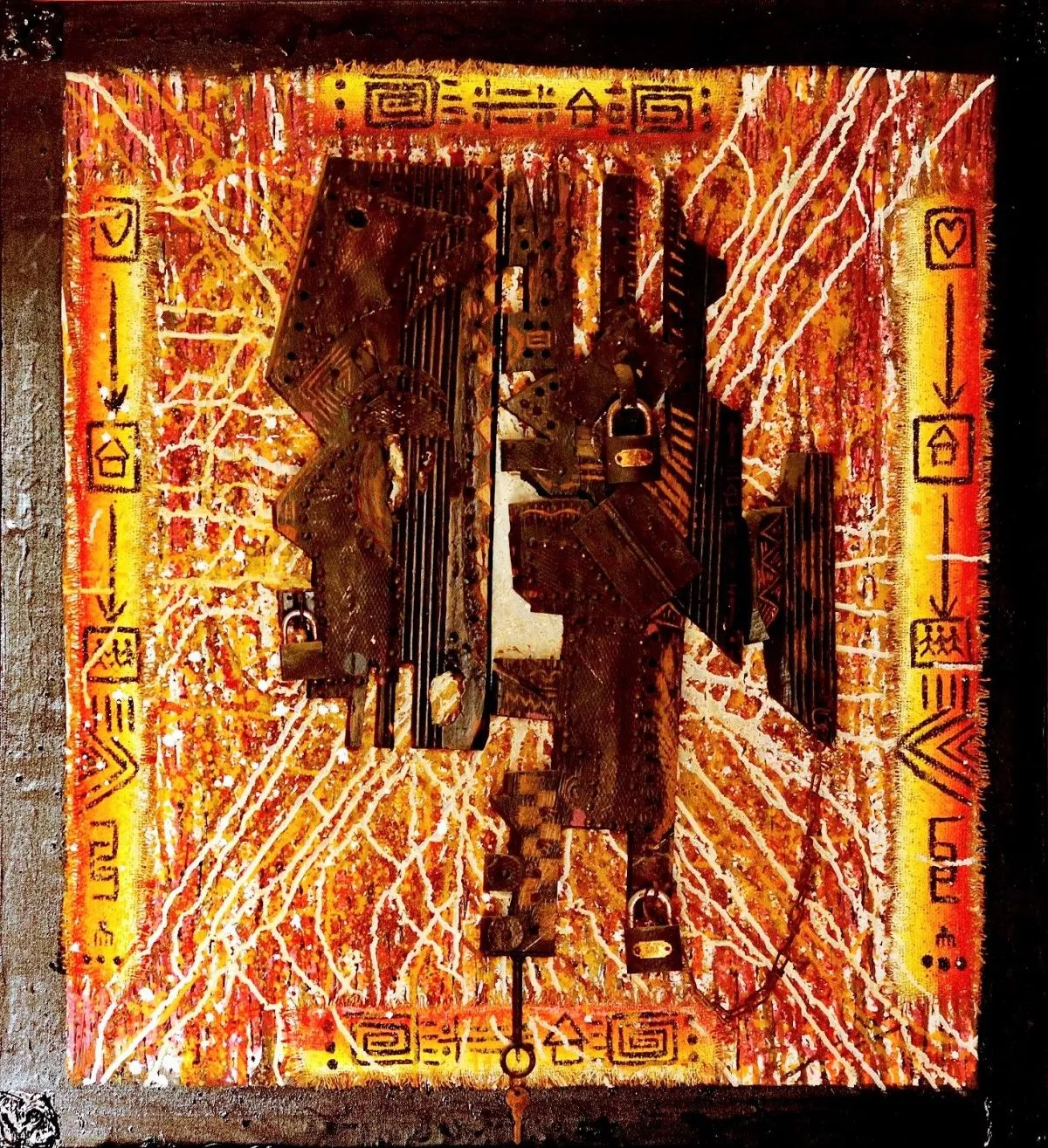 It's not yet Uhuru (Freedom), artwork by Luka Chohu