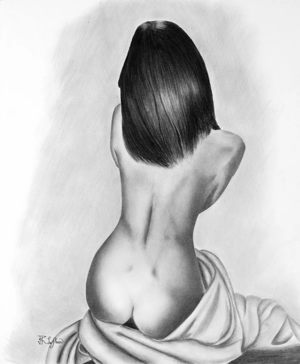 Back & sexy, œuvre de Ronel Lafleur