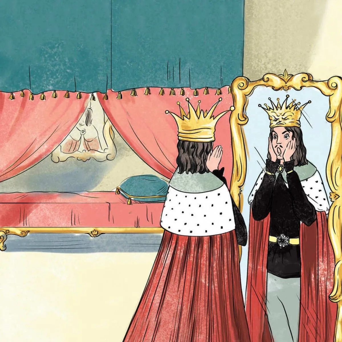 The King’s Worry Tree by Betsy Bocher, artwork by US Illustrations