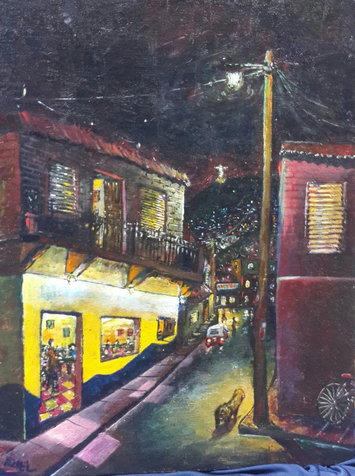 Barrio Abajo, œuvre de Aziel Barrientos