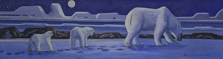 Silence, mes petits ! ..., artwork by Bernard Proulx