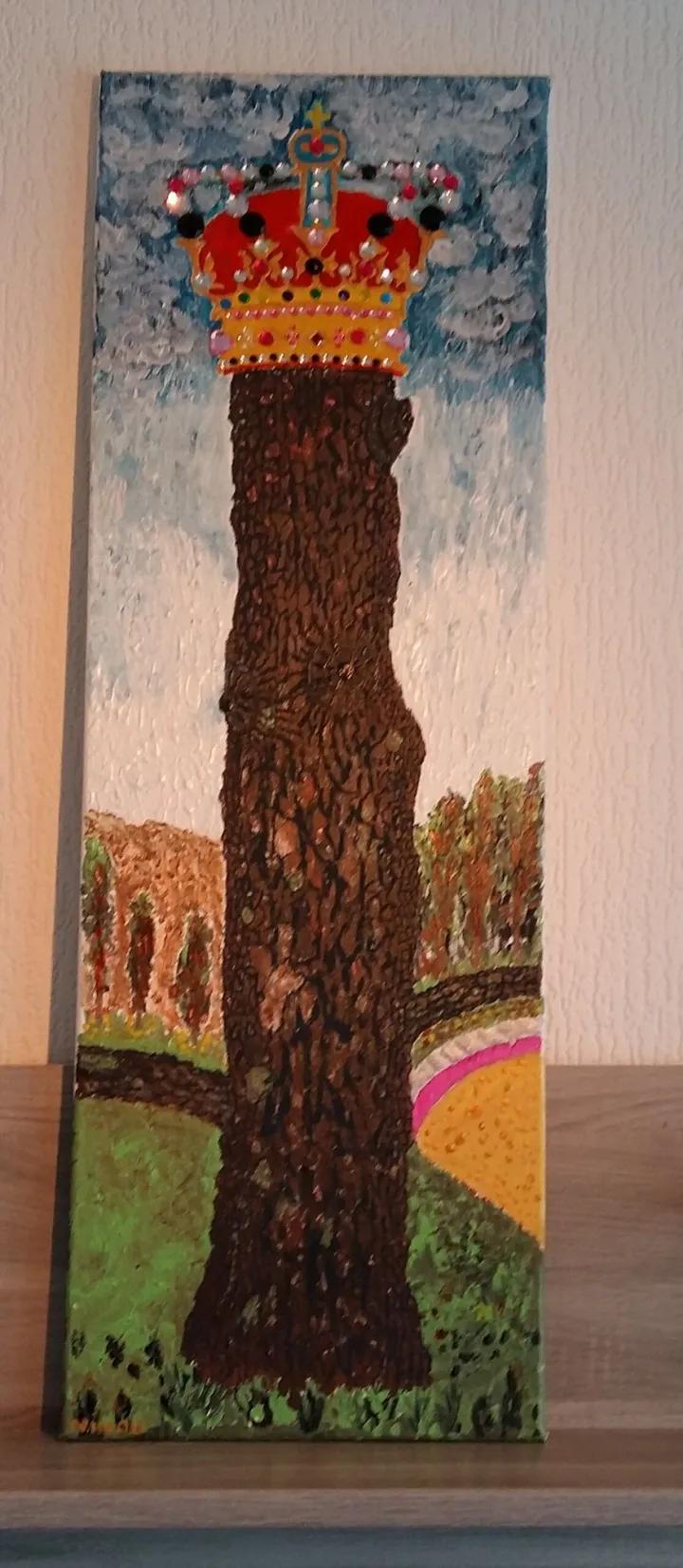 N° 8 L'arbre roi, œuvre de Jean-Michel FRAMERY