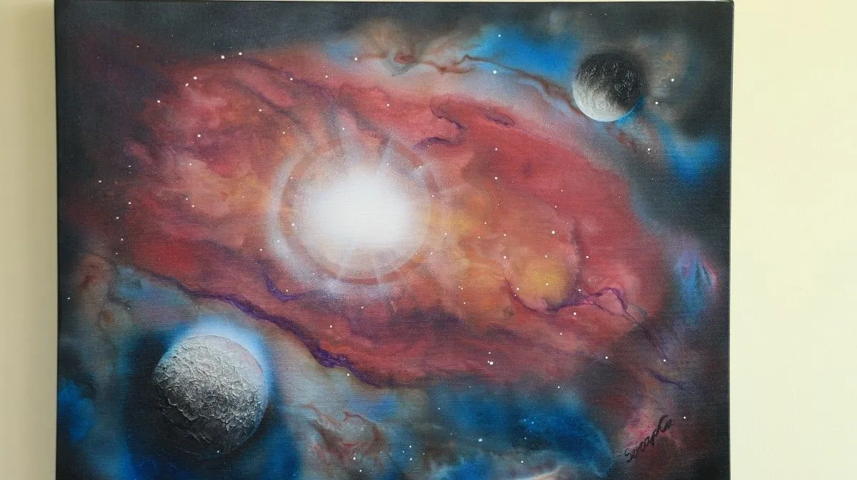 nebula series 2, œuvre de serap arslankoc