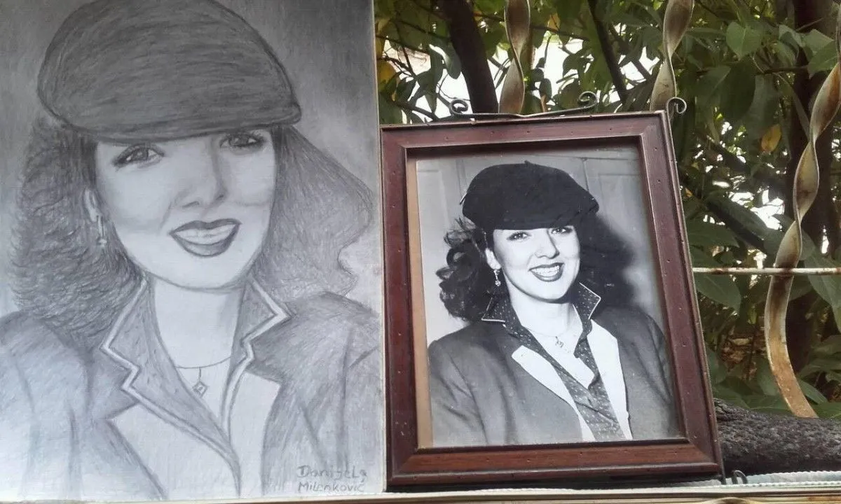 Portrait, œuvre de Danijela Milenkovic