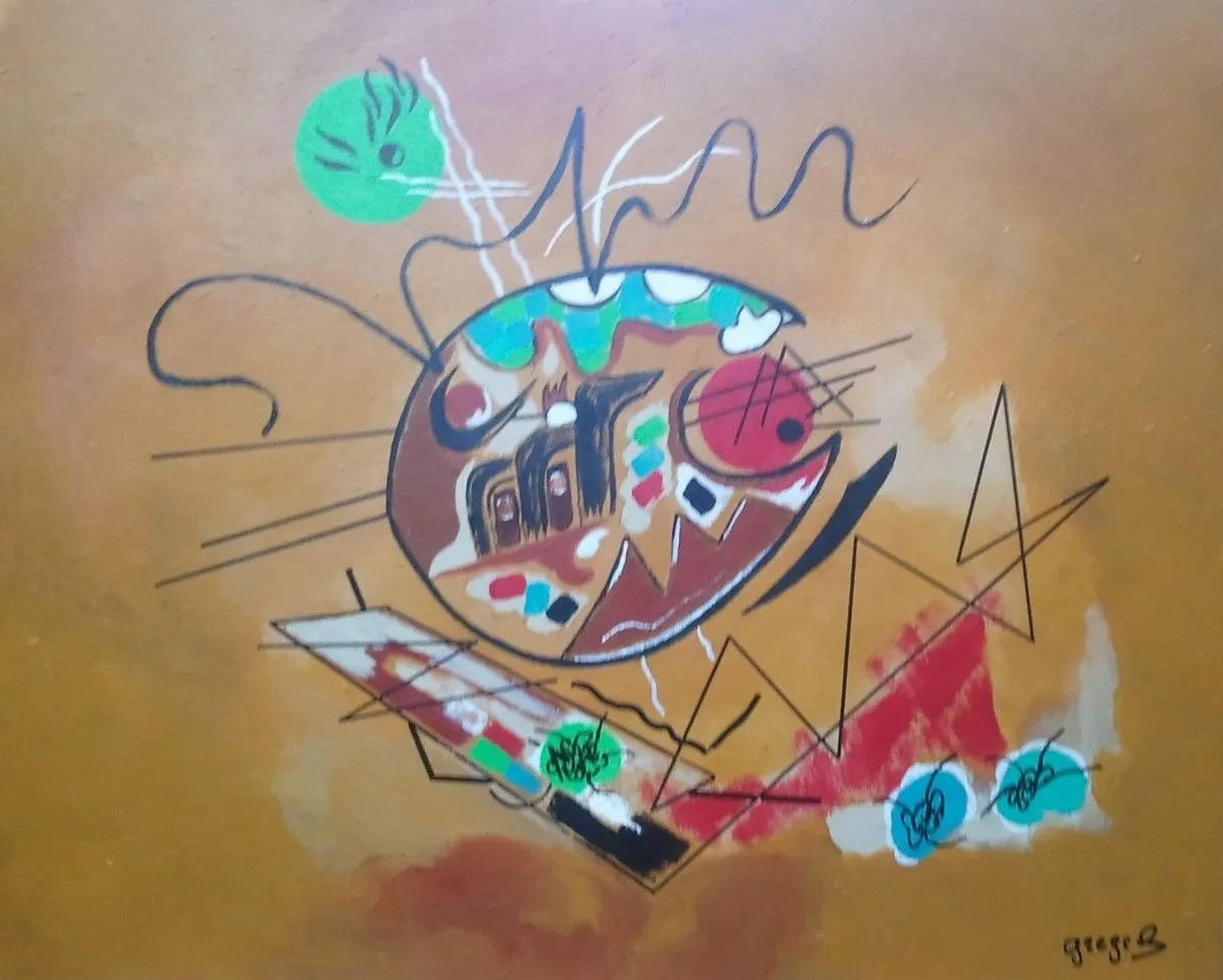 sans titre, artwork by Christian Grezel-peintre