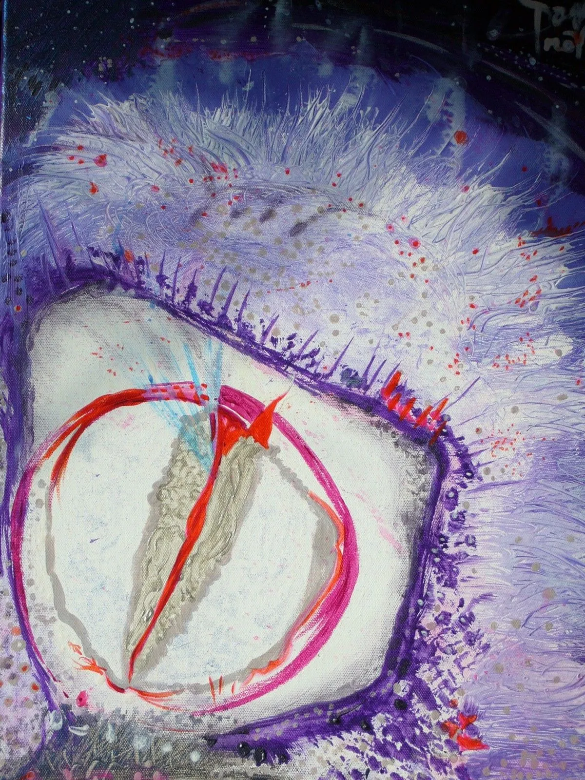 Cellule primordiale universelle, œuvre de Danielle Provost