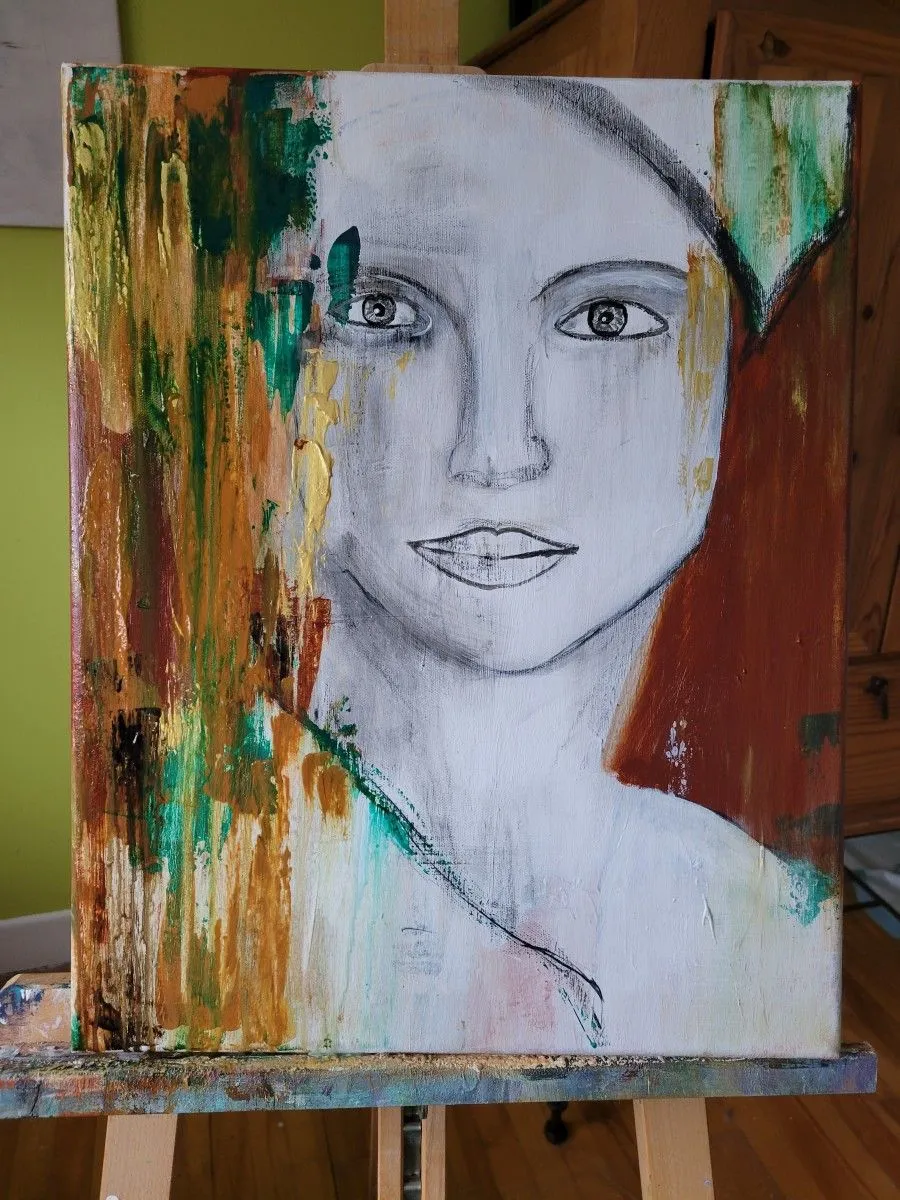 dame des bois, œuvre de helene jacques
