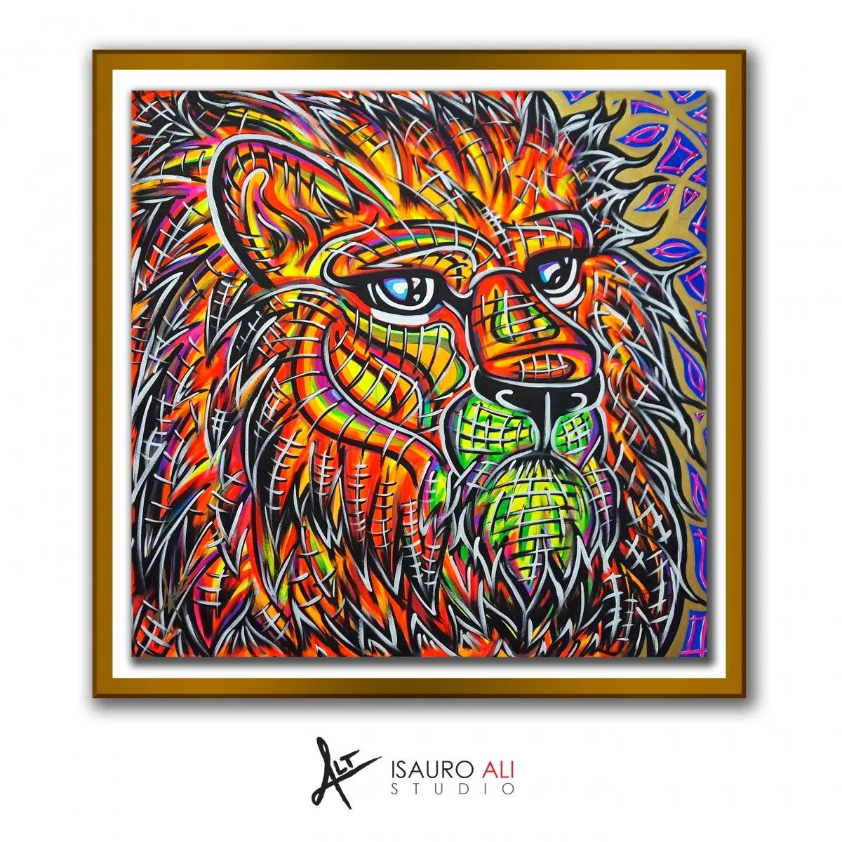 The King, artwork by Isauro Ali