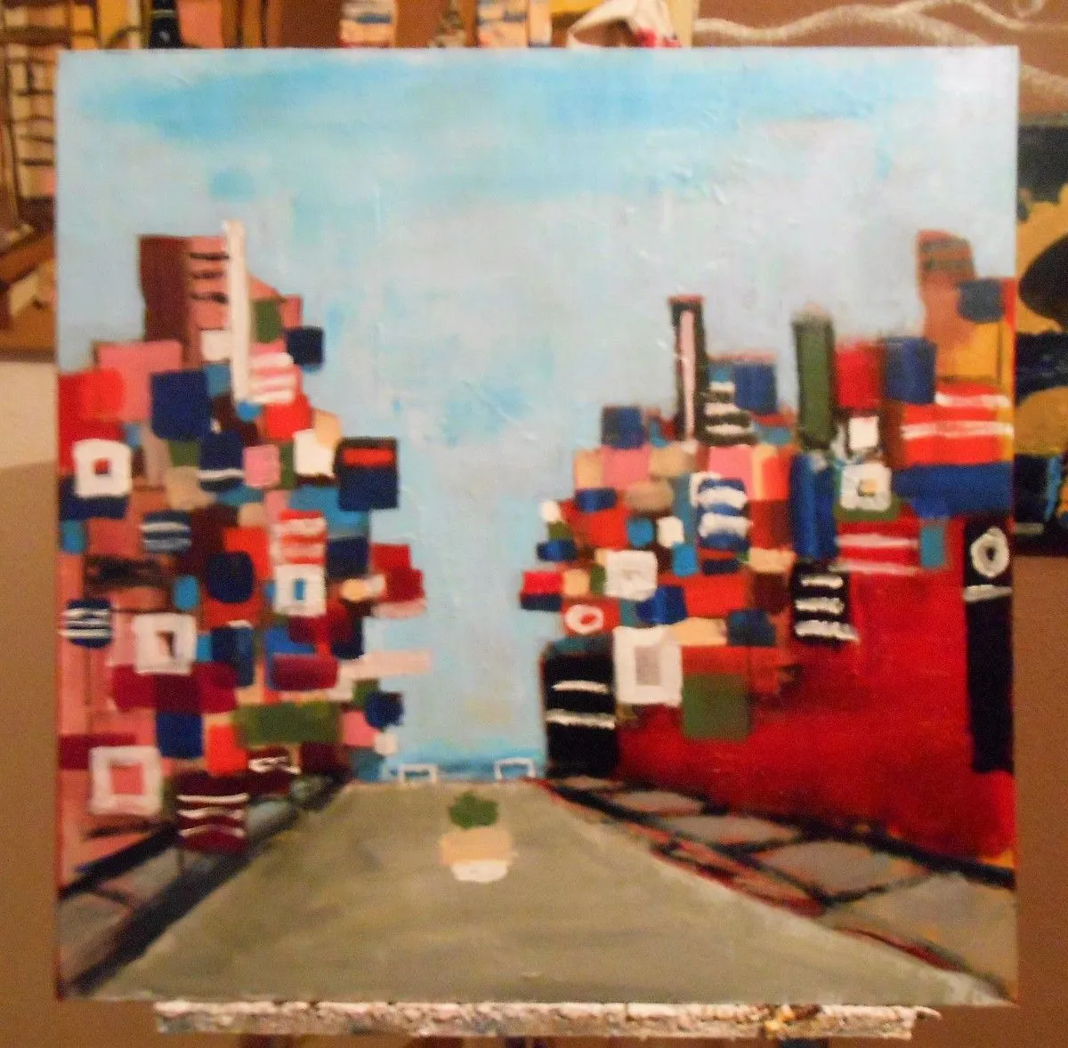 Calle burgos, Ibiza., artwork by Joao Dias