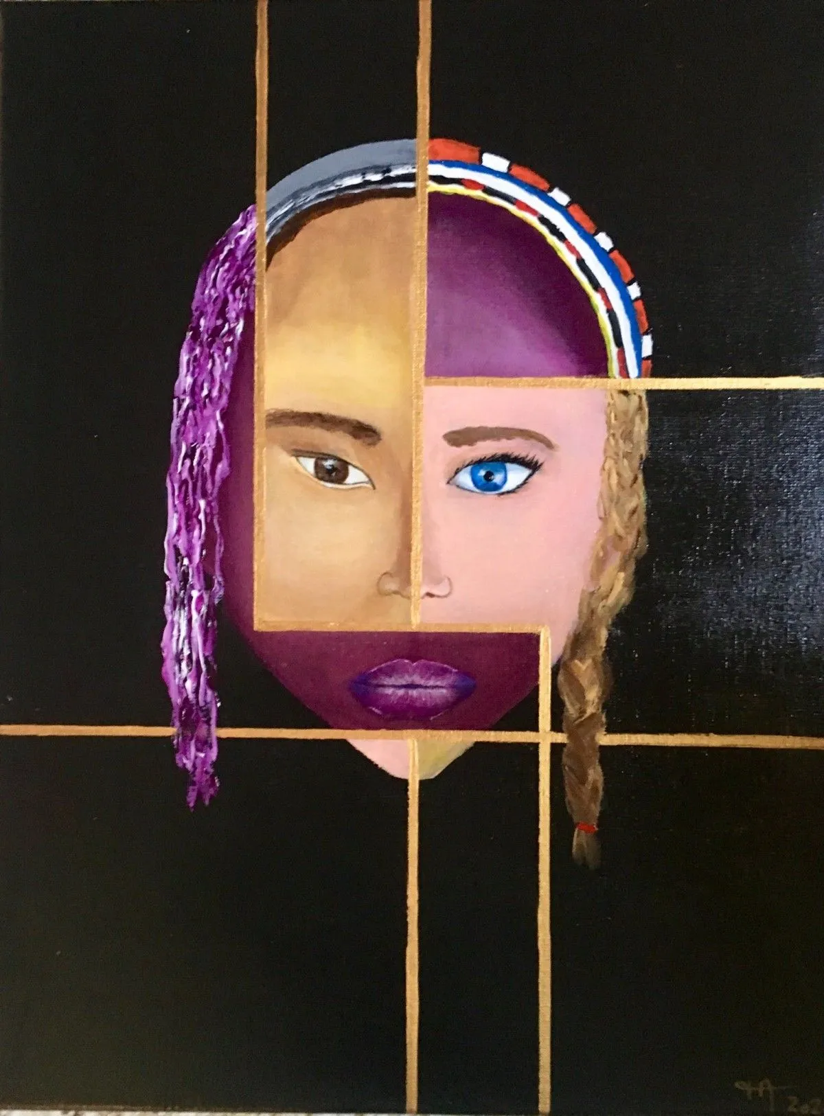 Mixité, artwork by Françoise AUGUSTINE