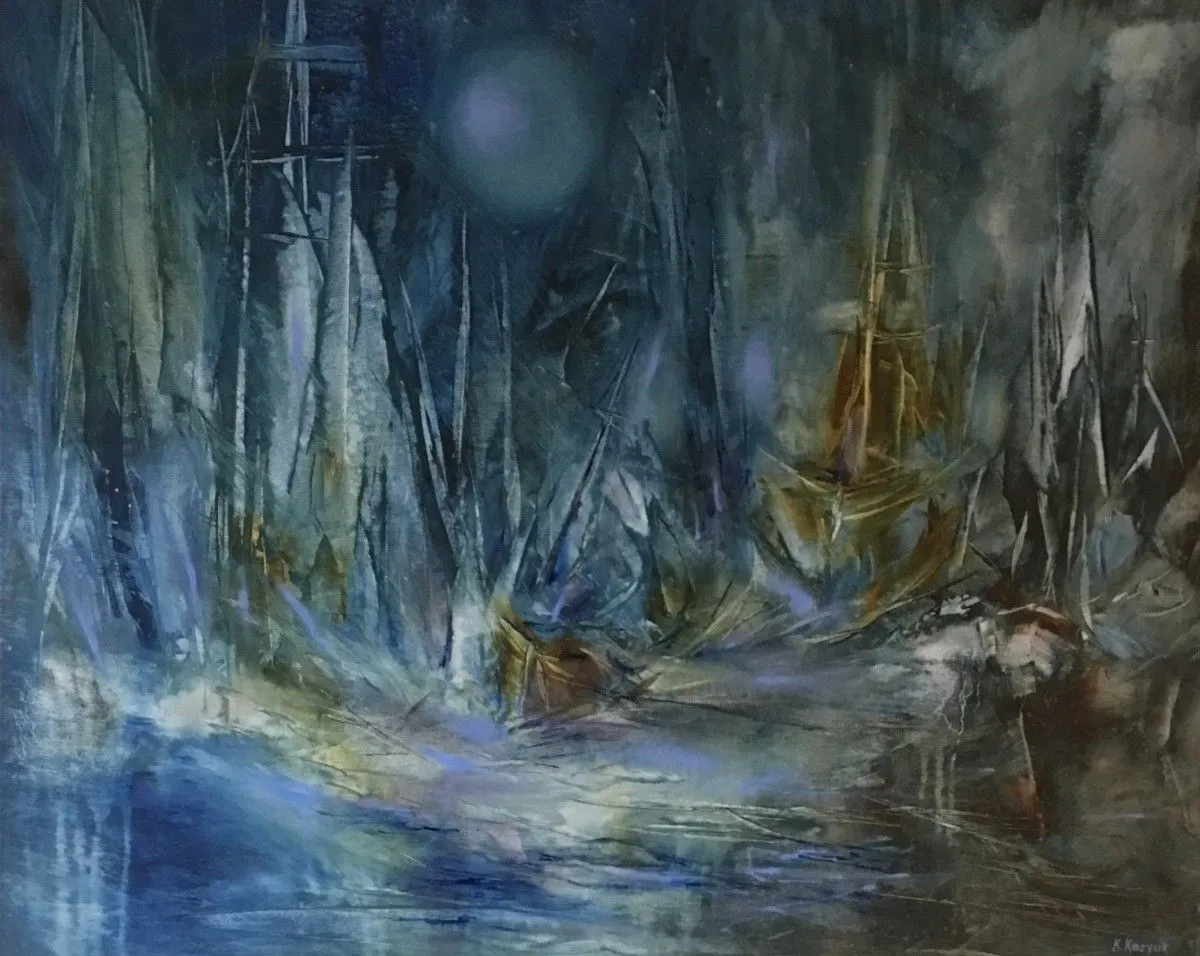 Unpredictable Journey, artwork by Khrystyna Kozyuk