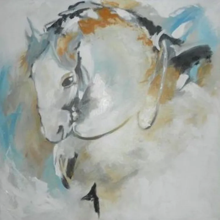 Horse, artwork by Jan Donders