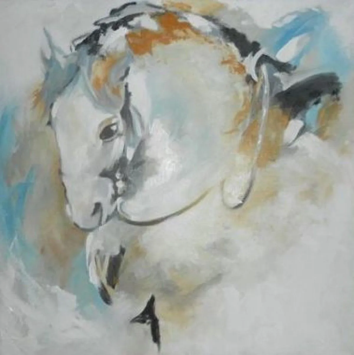 Horse, artwork by Jan Donders
