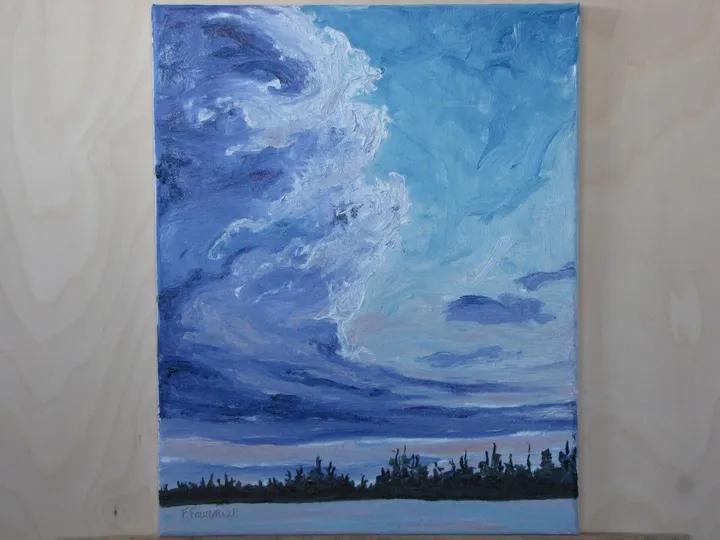 Standing Cloud, œuvre de Francois Fournier