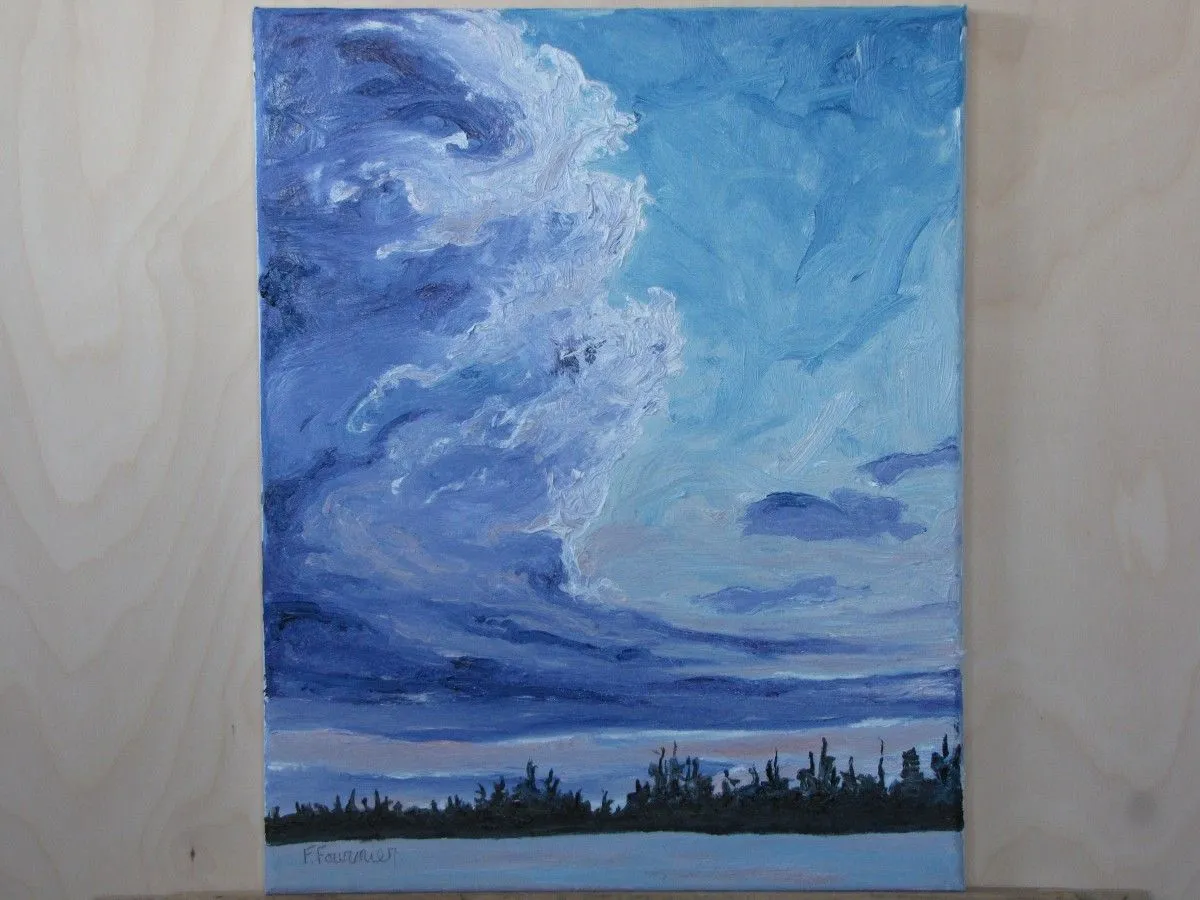 Standing Cloud, œuvre de Francois Fournier