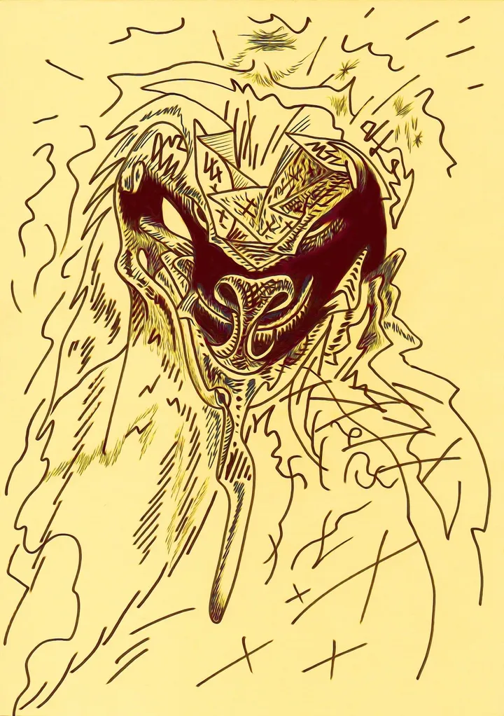 * ° : *, artwork by Laura H