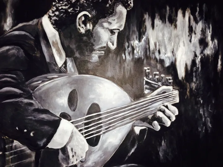 Oud Master, artwork by Colette Acra