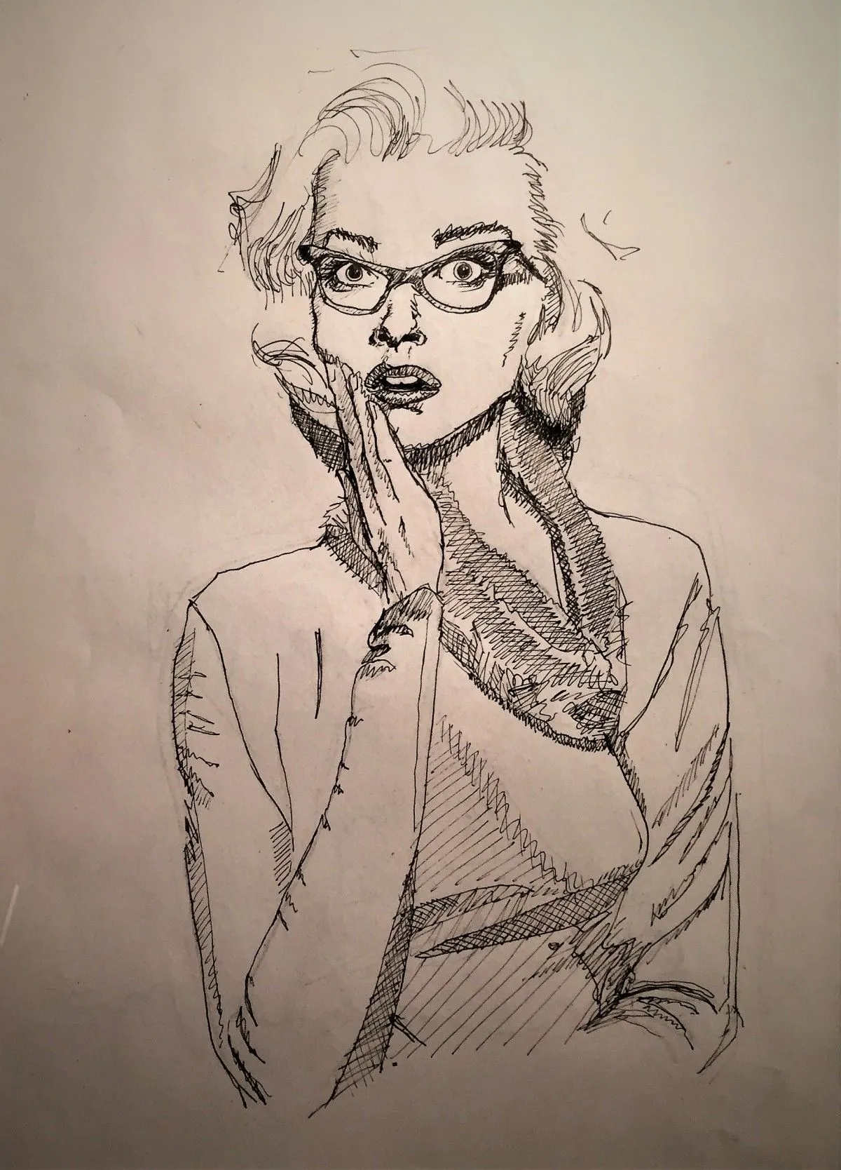 Marilyn, artwork by Gabriel Bouffard