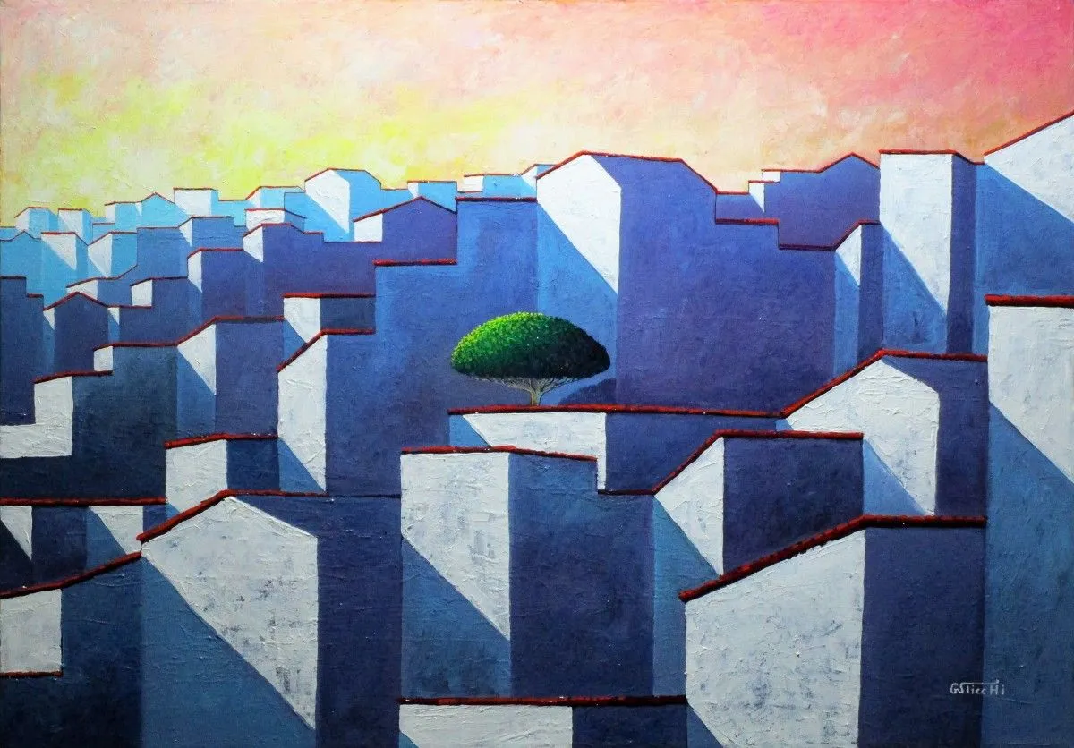 l'ultimo albero, artwork by Giuseppe Sticchi