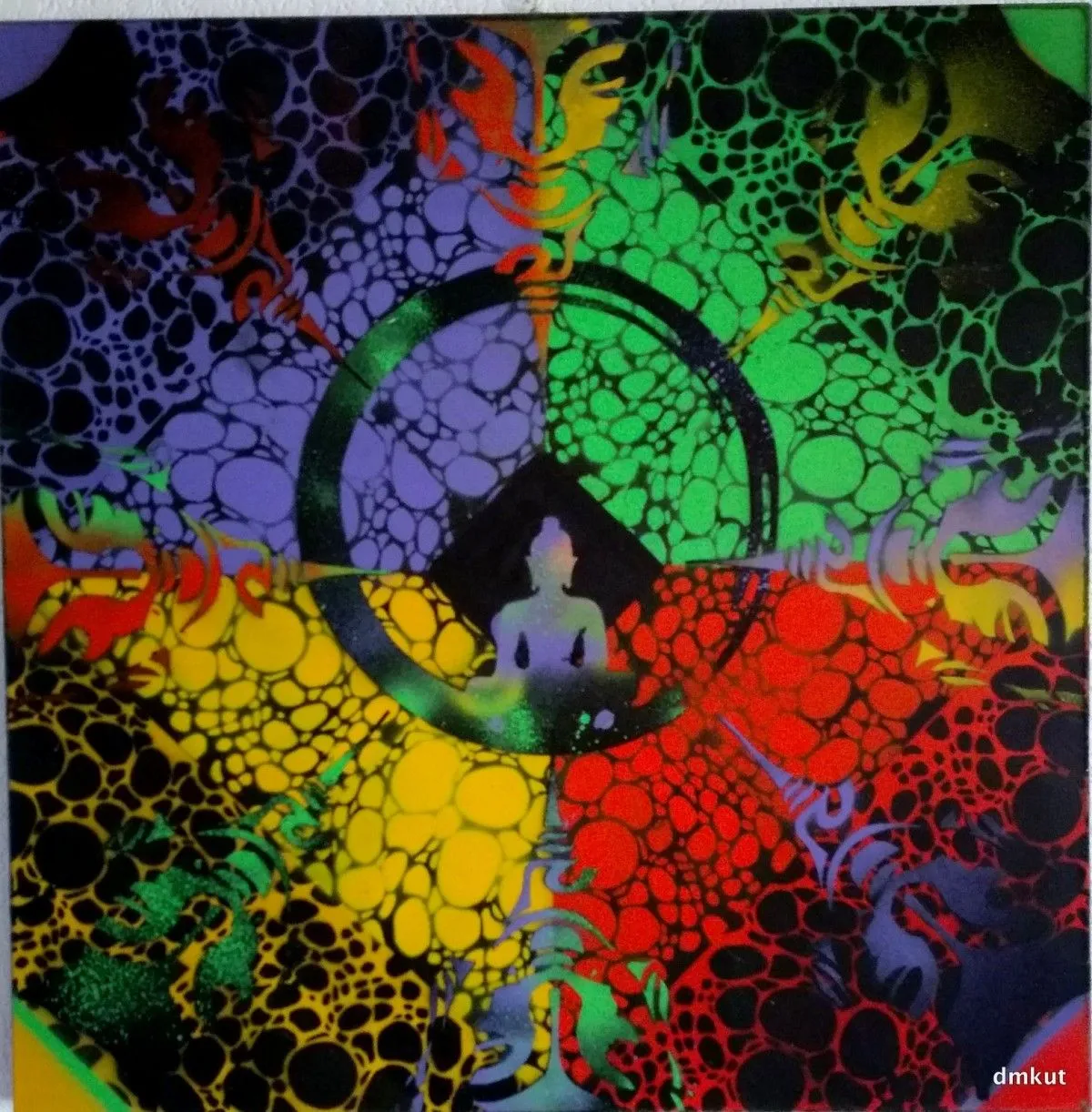 Crazy Dha Colors, artwork by Drakman Kut Kut