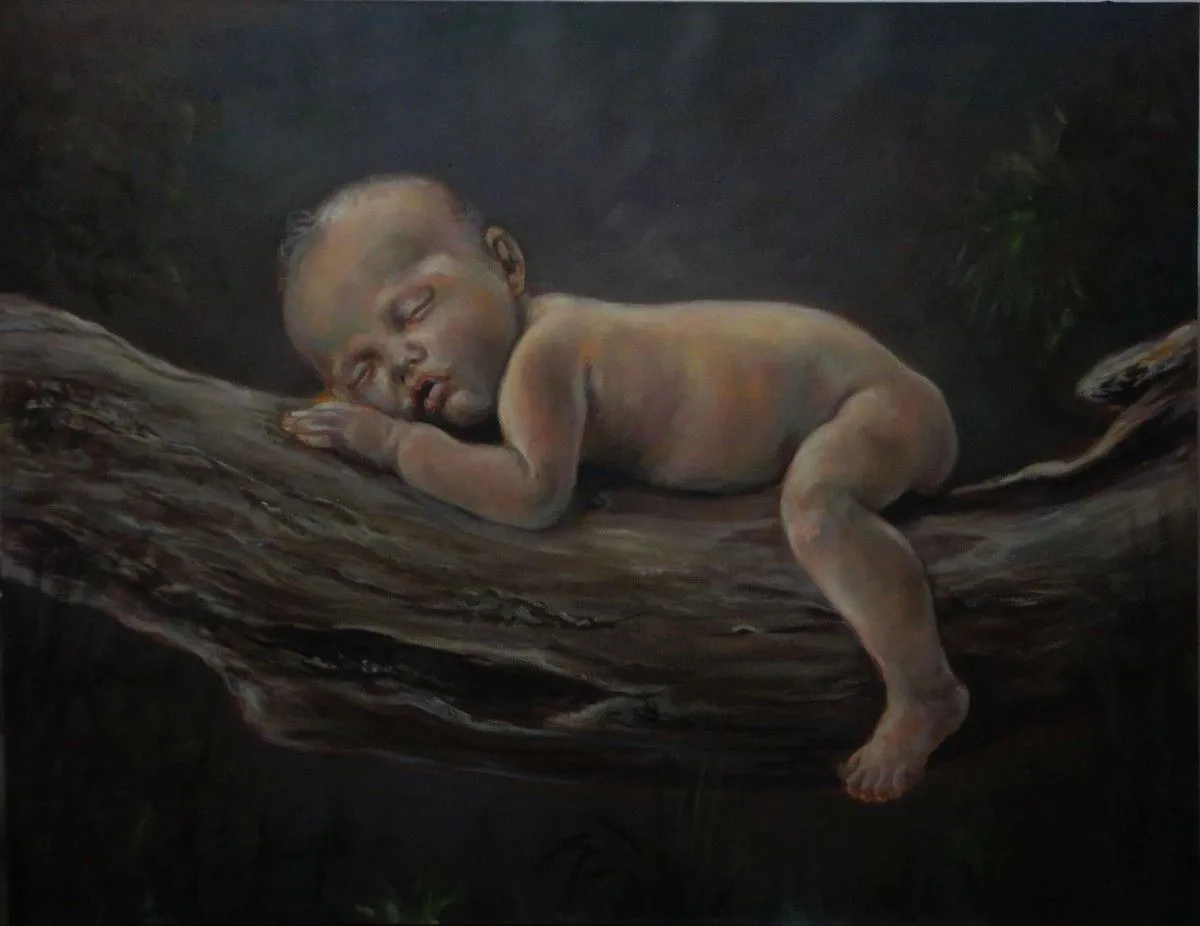 La siesta, artwork by Dorian Florez