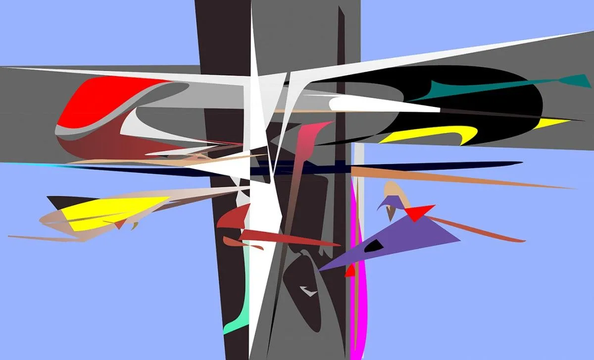 AGARTHA DESIERTO VECTOR 2017-2A, œuvre de HERNAN PARAVIC