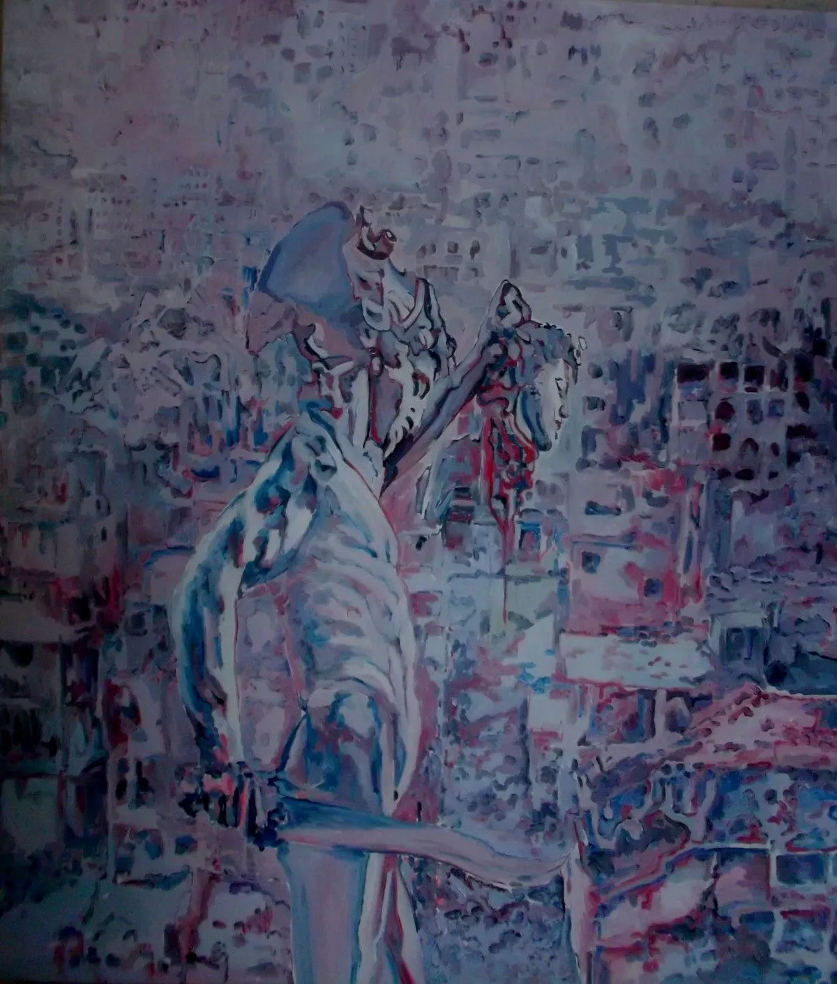 (RE)volution, œuvre de Burhan Marius