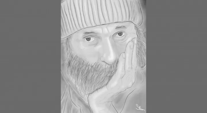 The Fisherman, artwork by Nikola Strametz