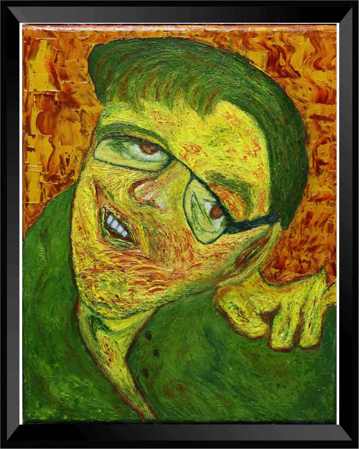 Autoportrait de Phriman, artwork by Phri- Man